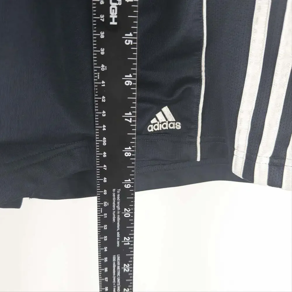 Adidas Men's Athletic Performance 3-Stripe Basketball Shorts Black